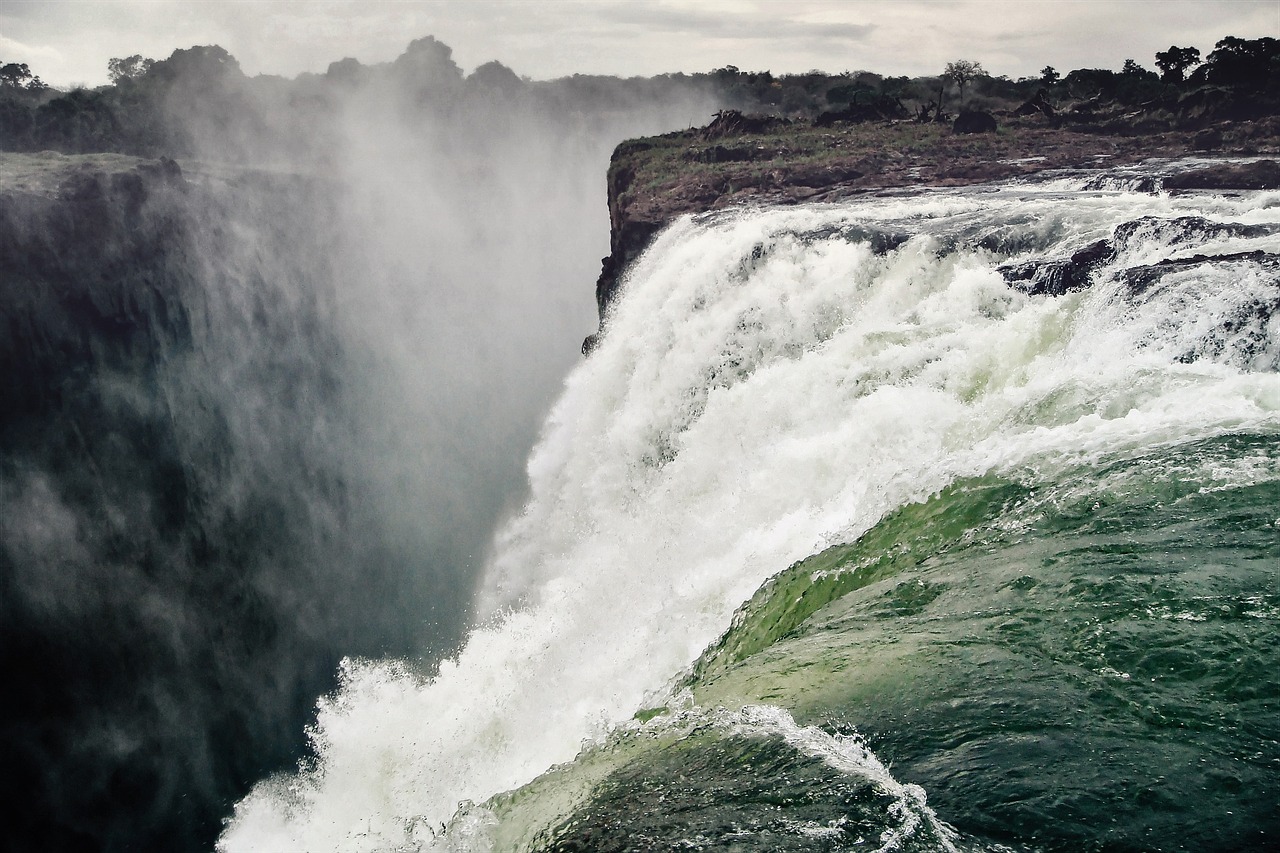 Chutes au Lac Victoria